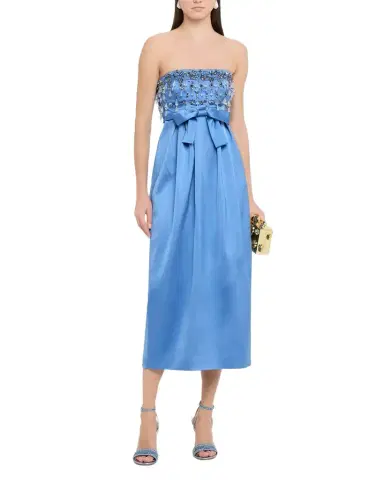 Cinq à Sept Zelina Strapless Gemstone Dress | Thumbnail 1 Cinq à Sept Zelina Strapless Gemstone Dress | Thumbnail 1