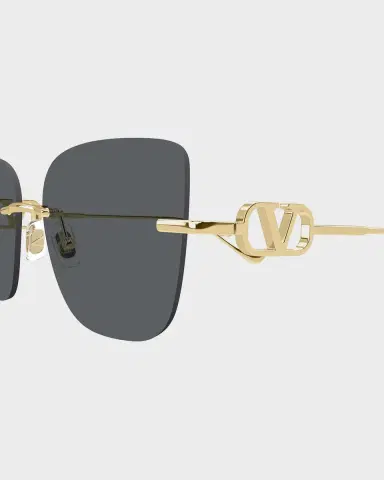 Valentino Garavani VLogo Signature 54mm Square Sunglasses | Thumbnail 3 Valentino Garavani VLogo Signature 54mm Square Sunglasses | Thumbnail 3
