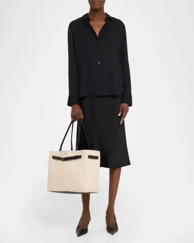 TOM FORD Belted T-Buckle Canvas Tote Bag | Thumbnail 5 TOM FORD Belted T-Buckle Canvas Tote Bag | Thumbnail 5