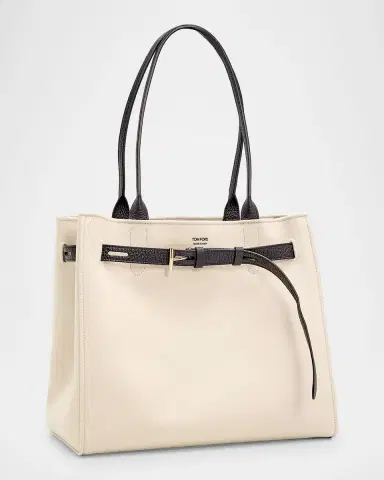 TOM FORD Belted T-Buckle Canvas Tote Bag | Thumbnail 6 TOM FORD Belted T-Buckle Canvas Tote Bag | Thumbnail 6