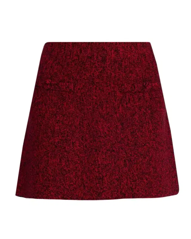 Iris Marled Knit Mini Skirt Iris Marled Knit Mini Skirt