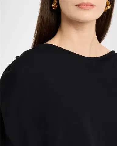 Weekend Max Mara Ruched-Shoulder Crewneck Top | Thumbnail 5 Weekend Max Mara Ruched-Shoulder Crewneck Top | Thumbnail 5