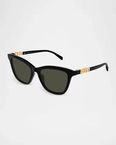 Gucci Logo Lettering 52mm Cat-Eye Sunglasses | Thumbnail 2 Gucci Logo Lettering 52mm Cat-Eye Sunglasses | Thumbnail 2