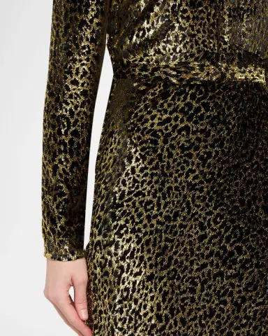 Libertine Vreeland Belted Leopard Gown | Thumbnail 5 Libertine Vreeland Belted Leopard Gown | Thumbnail 5
