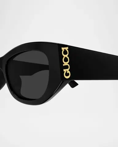 Gucci 53mm Acetate Cat-Eye Sunglasses | Thumbnail 3 Gucci 53mm Acetate Cat-Eye Sunglasses | Thumbnail 3
