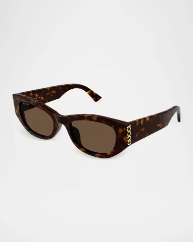 Gucci 53mm Acetate Cat-Eye Sunglasses | Thumbnail 2 Gucci 53mm Acetate Cat-Eye Sunglasses | Thumbnail 2