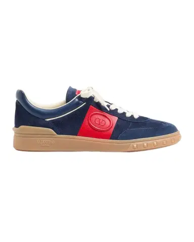 Valentino Garavani Men's Upvillage Leather Low-Top Sneakers | Thumbnail 1 Valentino Garavani Men's Upvillage Leather Low-Top Sneakers | Thumbnail 1