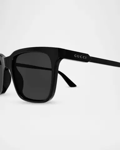 Gucci Men's GG2114S-001 Acetate Rectangle Sunglasses | Thumbnail 3 Gucci Men's GG2114S-001 Acetate Rectangle Sunglasses | Thumbnail 3