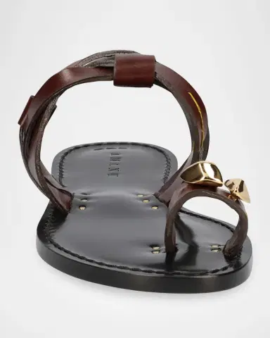 AMANU The Lagos Leather Toe-Ring Sandals | Thumbnail 5 AMANU The Lagos Leather Toe-Ring Sandals | Thumbnail 5