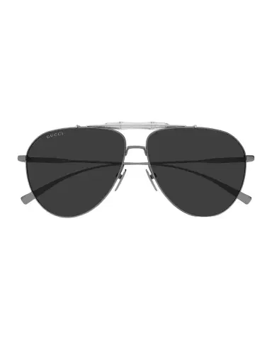 Gucci Men's GG2064S-001 Double-Bridge Metal Aviator Sunglasses | Thumbnail 1 Gucci Men's GG2064S-001 Double-Bridge Metal Aviator Sunglasses | Thumbnail 1