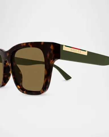 Gucci Men's GG2089S-004 Acetate Rectangle Sunglasses | Thumbnail 3 Gucci Men's GG2089S-004 Acetate Rectangle Sunglasses | Thumbnail 3