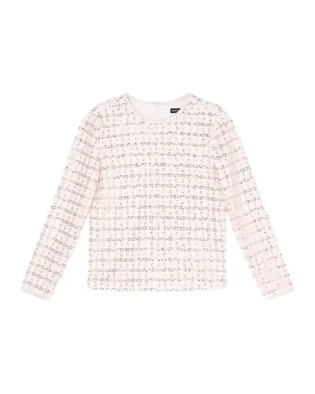 Bead & Sequin Tulle Shirt Bead & Sequin Tulle Shirt