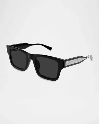 Gucci Men's GG2072SA-001 Acetate Rectangle Sunglasses | Thumbnail 2 Gucci Men's GG2072SA-001 Acetate Rectangle Sunglasses | Thumbnail 2