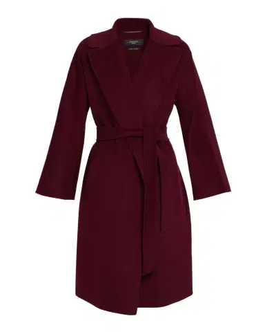 Weekend Max Mara Wrap-Front Virgin Wool Coat | Thumbnail 1 Weekend Max Mara Wrap-Front Virgin Wool Coat | Thumbnail 1