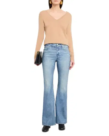 Rag & Bone rb Miramar Dahlia Ponte Flare Jeans | Thumbnail 1 Rag & Bone rb Miramar Dahlia Ponte Flare Jeans | Thumbnail 1