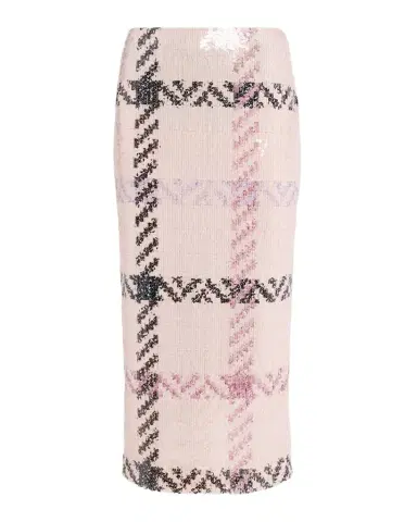 Brandon Maxwell The Mercer Paillette Check Midi Skirt | Thumbnail 1 Brandon Maxwell The Mercer Paillette Check Midi Skirt | Thumbnail 1