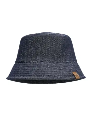 Brunello Cucinelli Sparkling No-Fade Denim Bucket Hat with Monili | Thumbnail 1 Brunello Cucinelli Sparkling No-Fade Denim Bucket Hat with Monili | Thumbnail 1