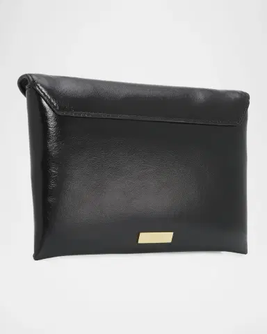 ALEXIS BITTAR Envelope Leather Clutch Bag | Thumbnail 3 ALEXIS BITTAR Envelope Leather Clutch Bag | Thumbnail 3