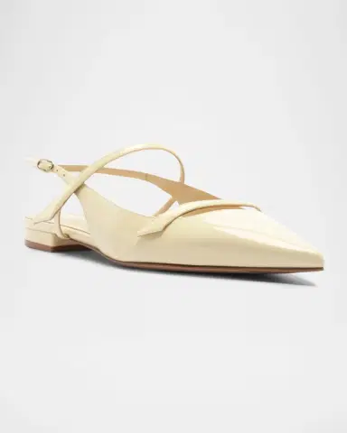 Alexandre Birman Tita Leather Slingback Flats | Thumbnail 2 Alexandre Birman Tita Leather Slingback Flats | Thumbnail 2
