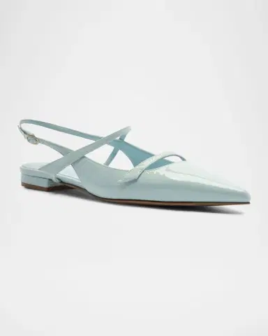 Alexandre Birman Tita Leather Slingback Flats | Thumbnail 2 Alexandre Birman Tita Leather Slingback Flats | Thumbnail 2