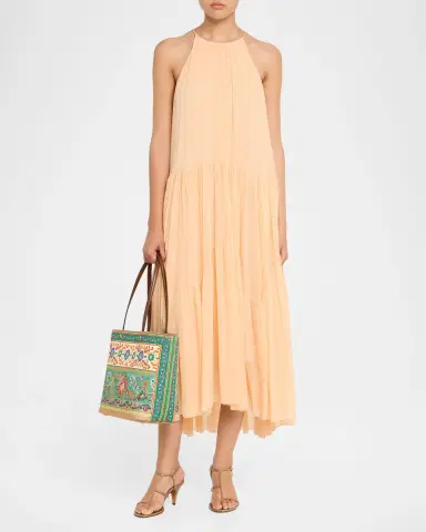 Etro Essential Medium Floral-Print Canvas Shopper Tote Bag | Thumbnail 5 Etro Essential Medium Floral-Print Canvas Shopper Tote Bag | Thumbnail 5
