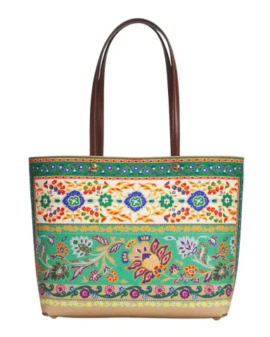 Etro Essential Medium Floral-Print Canvas Shopper Tote Bag | Thumbnail 1 Etro Essential Medium Floral-Print Canvas Shopper Tote Bag | Thumbnail 1