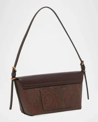 Etro Barchetta Leather & Paisley Jacquard Shoulder Bag | Thumbnail 2 Etro Barchetta Leather & Paisley Jacquard Shoulder Bag | Thumbnail 2