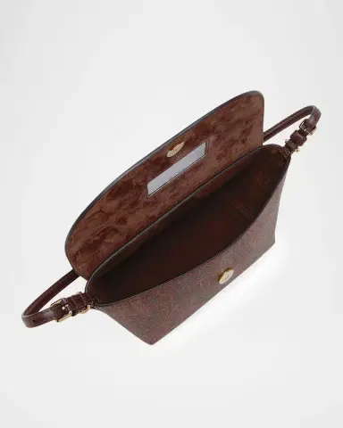 Etro Barchetta Leather & Paisley Jacquard Shoulder Bag | Thumbnail 3 Etro Barchetta Leather & Paisley Jacquard Shoulder Bag | Thumbnail 3