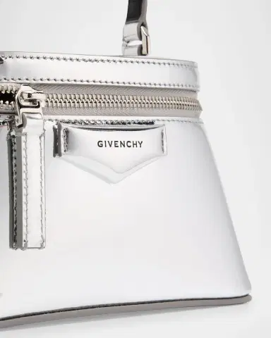 Givenchy Antigona Top-Handle Vanity Bag in Mirror-Effect Leather | Thumbnail 6 Givenchy Antigona Top-Handle Vanity Bag in Mirror-Effect Leather | Thumbnail 6