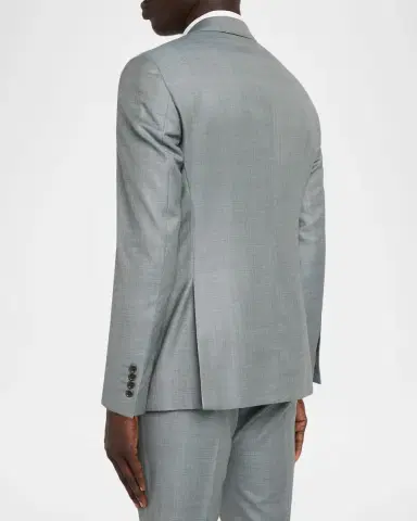 Emporio Armani Men's G Line Wool Sharkskin Two-Piece Suit | Thumbnail 5 Emporio Armani Men's G Line Wool Sharkskin Two-Piece Suit | Thumbnail 5