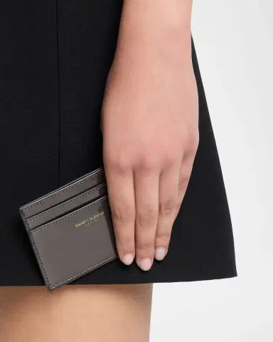 Saint Laurent Patent Leather Card Case | Thumbnail 2 Saint Laurent Patent Leather Card Case | Thumbnail 2