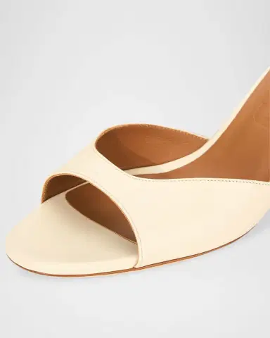 STAUD 60mm Brigitte Leather Kitten-Heel Mules | Thumbnail 2 STAUD 60mm Brigitte Leather Kitten-Heel Mules | Thumbnail 2