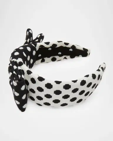 Lele Sadoughi Holly Polka Dot Headband | Thumbnail 2 Lele Sadoughi Holly Polka Dot Headband | Thumbnail 2