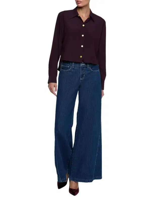 Armida Pinstripe Long-Sleeve Shirt Armida Pinstripe Long-Sleeve Shirt