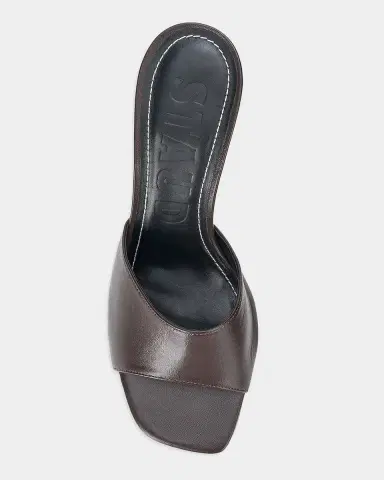 Staud 65mm Bea Leather Mules | Thumbnail 3 Staud 65mm Bea Leather Mules | Thumbnail 3