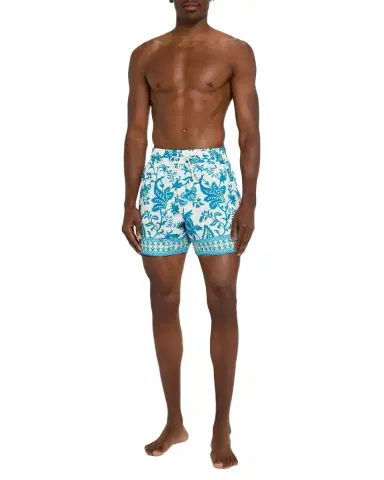 Etro Men's Floral Roma-Fit Swim Trunks | Thumbnail 1 Etro Men's Floral Roma-Fit Swim Trunks | Thumbnail 1