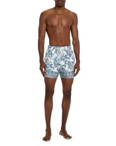 Etro Men's Paisley-Print Roma Swim Shorts | Thumbnail 1 Etro Men's Paisley-Print Roma Swim Shorts | Thumbnail 1