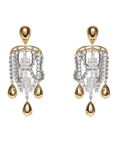 Lele Sadoughi Crystal Opulent Chandelier Earrings | Thumbnail 1 Lele Sadoughi Crystal Opulent Chandelier Earrings | Thumbnail 1