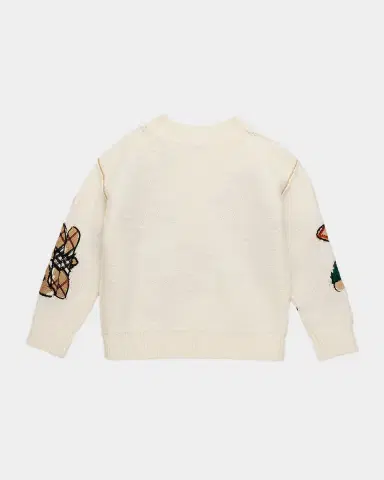 Burberry Boy 's Thomas Bear and Friends Wool-Blend Sweater, Size 3-14 | Thumbnail 2 Burberry Boy 's Thomas Bear and Friends Wool-Blend Sweater, Size 3-14 | Thumbnail 2
