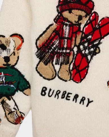 Burberry Boy 's Thomas Bear and Friends Wool-Blend Sweater, Size 3-14 | Thumbnail 3 Burberry Boy 's Thomas Bear and Friends Wool-Blend Sweater, Size 3-14 | Thumbnail 3