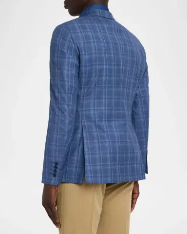 Emporio Armani Men's Plaid G Line Sport Coat | Thumbnail 3 Emporio Armani Men's Plaid G Line Sport Coat | Thumbnail 3