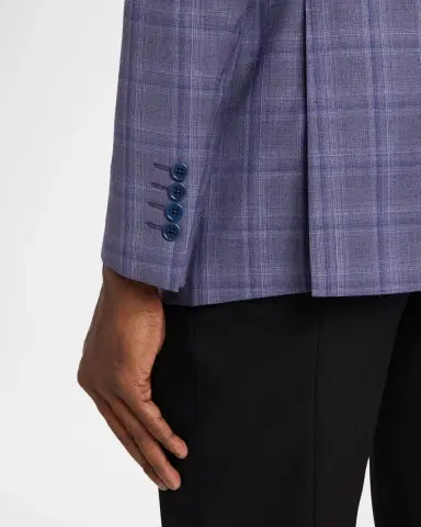 Emporio Armani Windowpane Plaid Wool Sportcoat | Thumbnail 8 Emporio Armani Windowpane Plaid Wool Sportcoat | Thumbnail 8