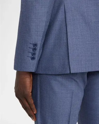 Emporio Armani Men's G Line Wool Super 130s Micro-Check Two-Piece Suit | Thumbnail 9 Emporio Armani Men's G Line Wool Super 130s Micro-Check Two-Piece Suit | Thumbnail 9
