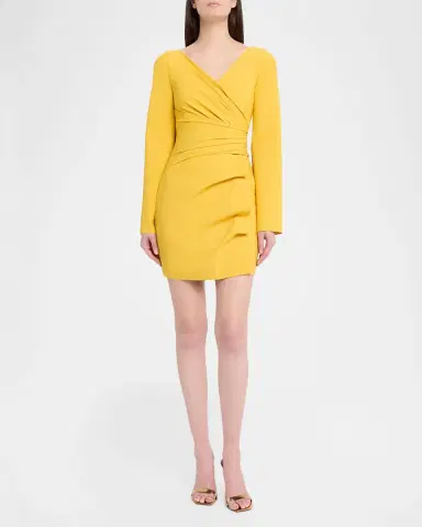 Chiara Boni La Petite Robe Isoshi Bodycon Faux Wrap Mini Dress | Thumbnail 2 Chiara Boni La Petite Robe Isoshi Bodycon Faux Wrap Mini Dress | Thumbnail 2