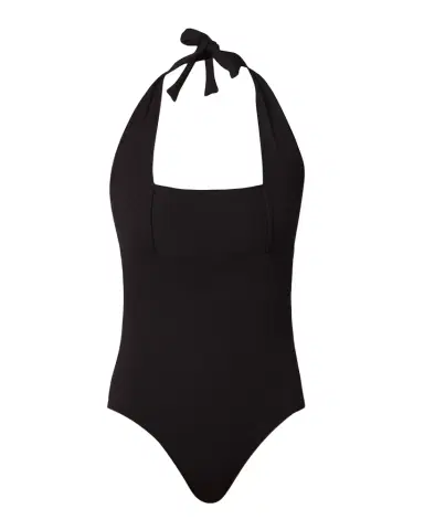 Shoshanna Retro Halter One-Piece Swimsuit | Thumbnail 1 Shoshanna Retro Halter One-Piece Swimsuit | Thumbnail 1