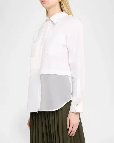 Jason Wu Collection x Robert Rauschenberg Collage Patchwork Shirt | Thumbnail 4 Jason Wu Collection x Robert Rauschenberg Collage Patchwork Shirt | Thumbnail 4