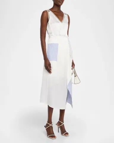 Jason Wu Collection x Robert Rauschenberg Patchwork Midi Dress | Thumbnail 4 Jason Wu Collection x Robert Rauschenberg Patchwork Midi Dress | Thumbnail 4