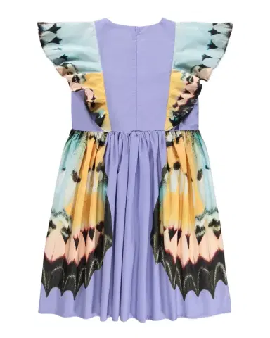 Molo Girl 's Caty Butterfly Cap-Sleeve Dress | Thumbnail 1 Molo Girl 's Caty Butterfly Cap-Sleeve Dress | Thumbnail 1