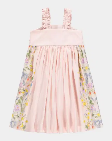 Molo Girl 's Cypress Sleeveless Floral Print Dress | Thumbnail 2 Molo Girl 's Cypress Sleeveless Floral Print Dress | Thumbnail 2