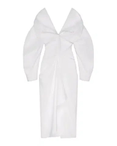 Givenchy Slashed Draped Cotton Poplin Maxi Shirtdress | Thumbnail 1 Givenchy Slashed Draped Cotton Poplin Maxi Shirtdress | Thumbnail 1